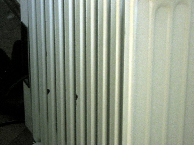 Le radiateur en aluminium peut fuir