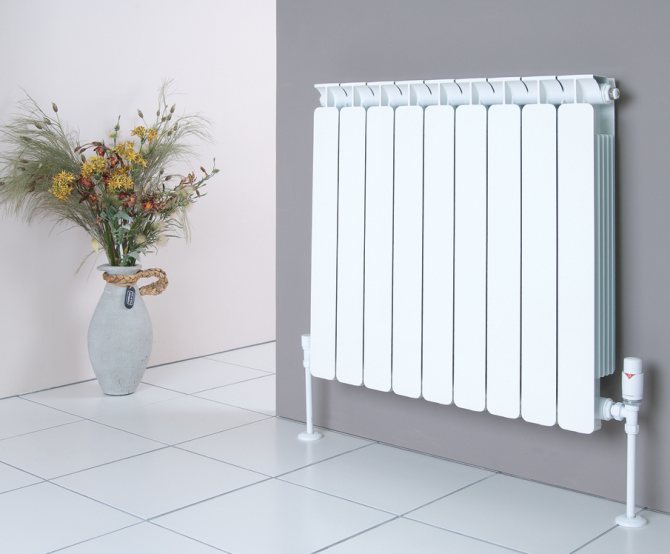 Radiateur de chauffage en aluminium