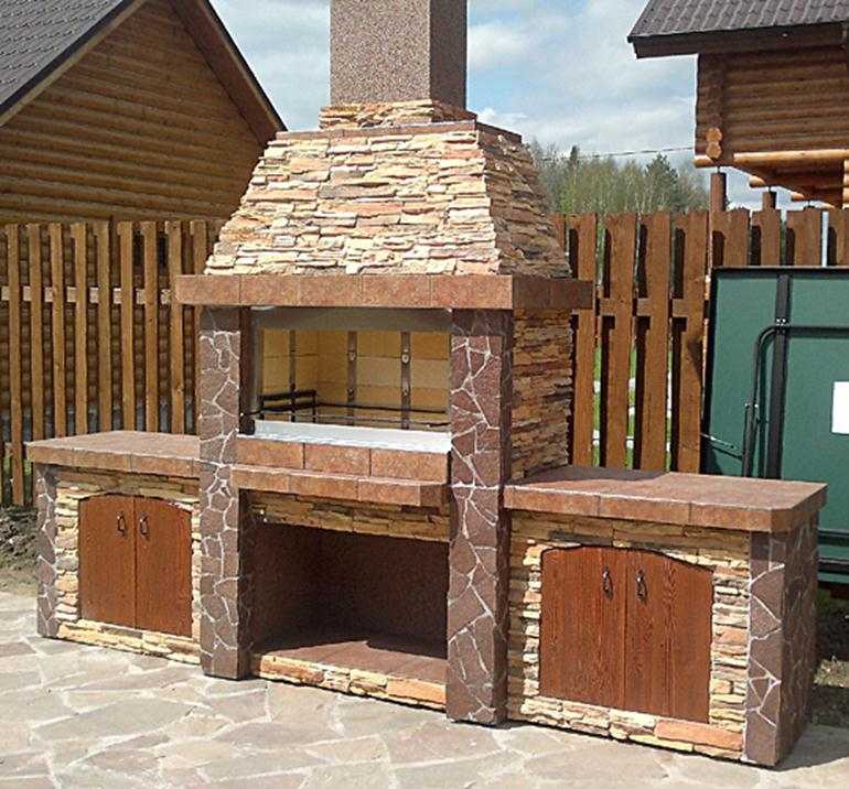 Barbecue en brique - les meilleurs schémas, dessins, idées et conseils pour construire un barbecue (50 photos)