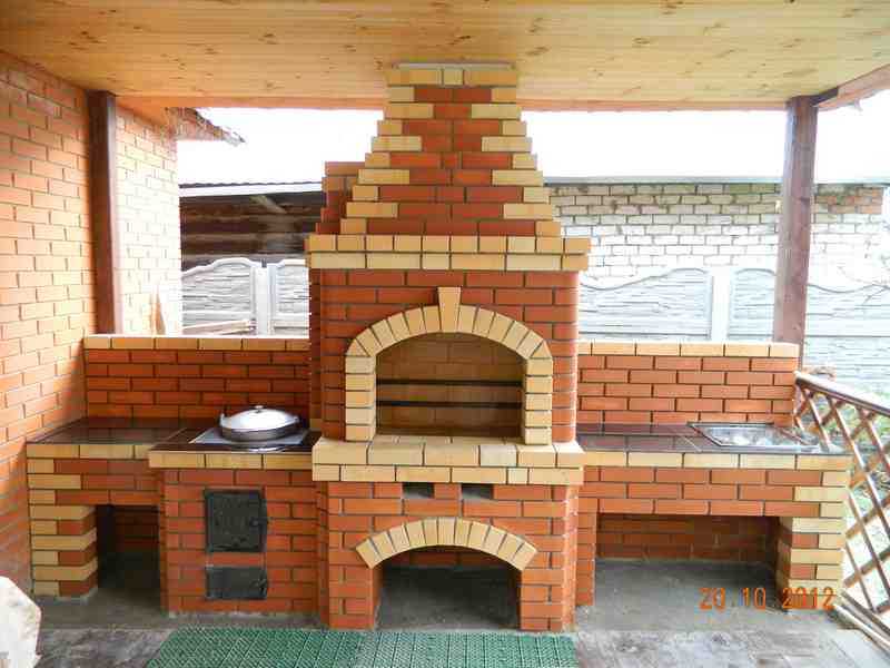 Barbecue en brique - les meilleurs schémas, dessins, idées et conseils pour construire un barbecue (50 photos)