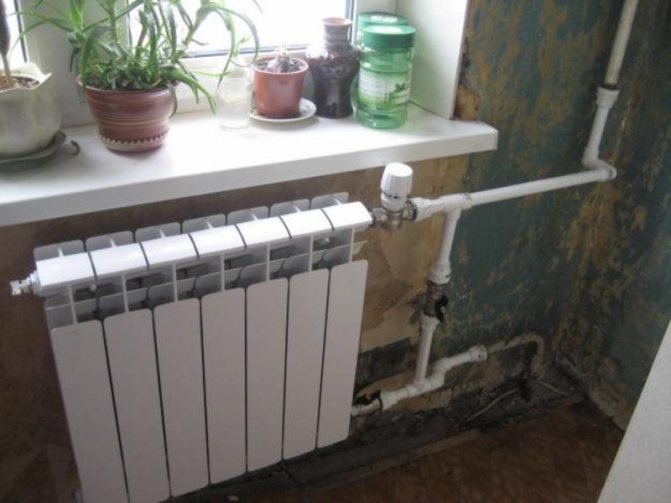 Chauffage des batteries du bas froid du haut chaud