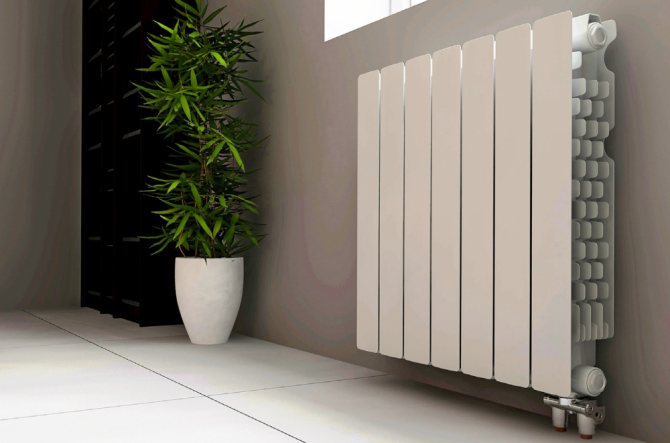 radiateurs bimétalliques à batterie de chauffage