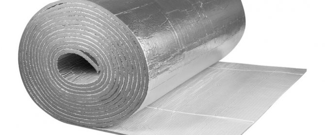 Isolation thermique en basalte avec feuille