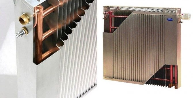 Radiateurs bimétalliques avec tuyaux en cuivre