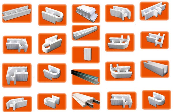 Blocs de coffrage