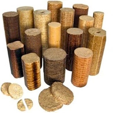 briquettes de sciure