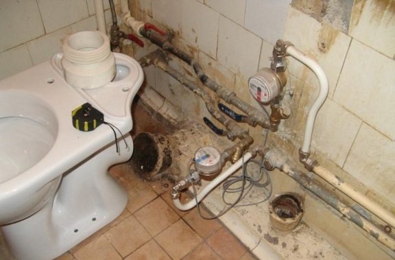 chasser les tuyaux en fonte