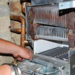 Nettoyage de la chaudière à gaz