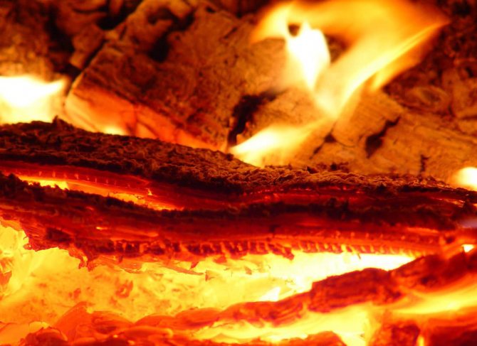 Pour que le bois brûle plus rapidement, il peut être versé avec n'importe quel liquide qui s'enflamme rapidement