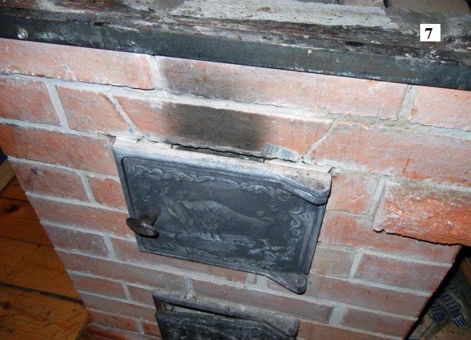 défauts de fixation de la porte