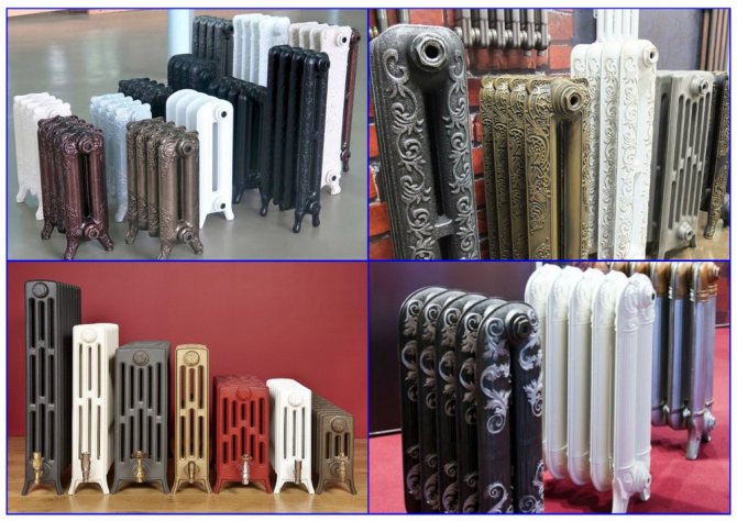 Batteries design en fonte