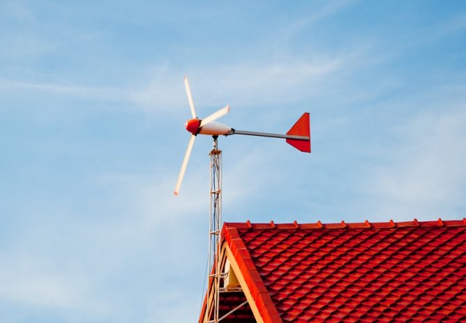 Pour le fonctionnement efficace de l'éolienne, la zone de son installation doit être une éolienne