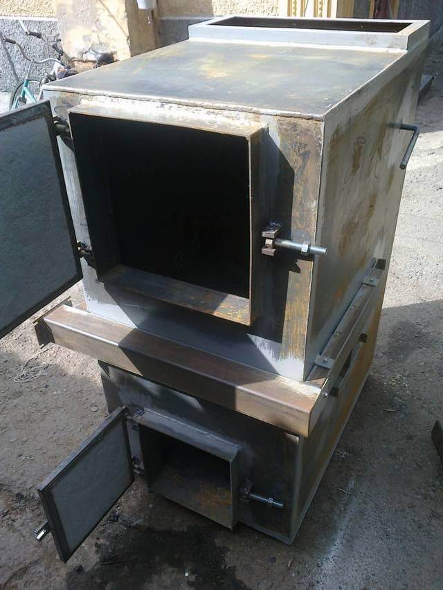 chaudière à bois pour le chauffage domestique de vos propres mains