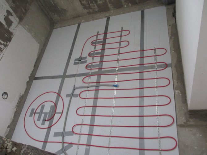 Plancher électrique