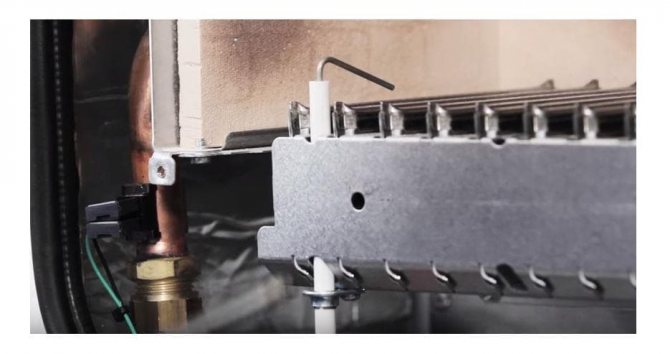 Electrode d'ionisation Buderus