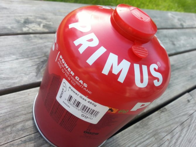 Si le gaz naturel n'est pas fourni à la maison, des brûleurs au propane-butane sont utilisés