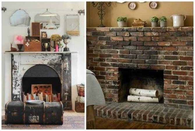 Fausse cheminée de vos propres mains