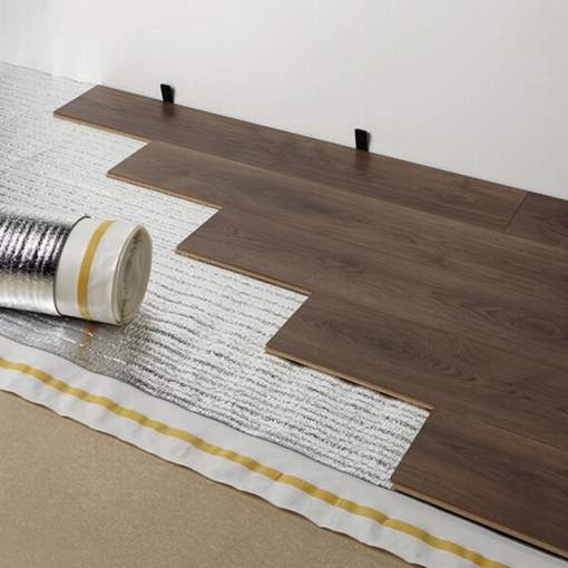 Sous-couche en feuille pour stratifié