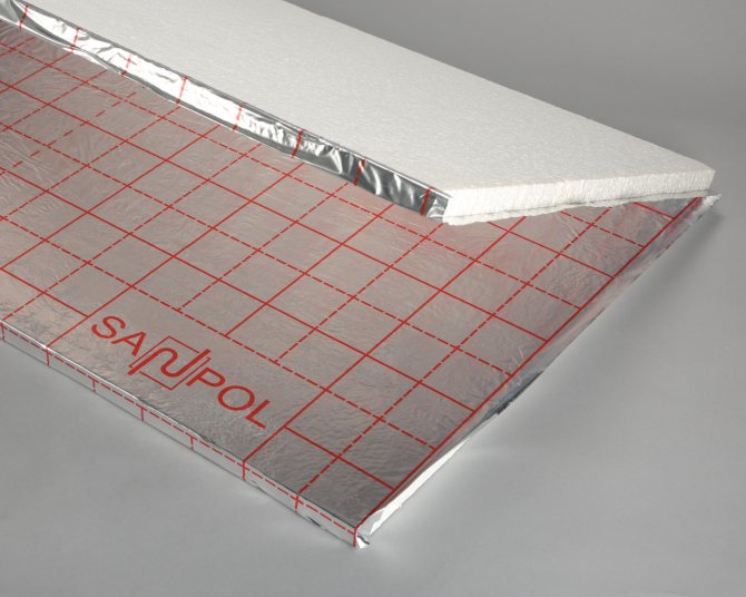 Mousse de polystyrène en feuille