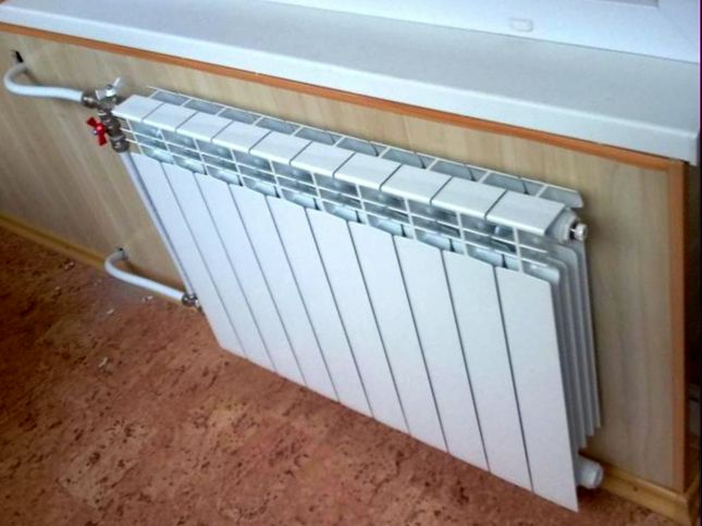 Photo du radiateur.