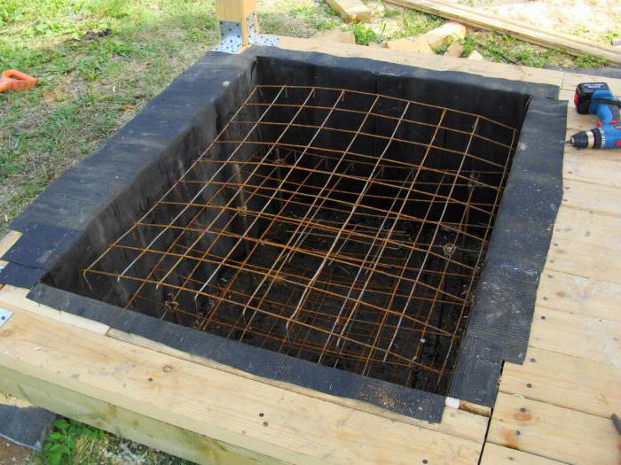 fondation pour un poêle dans une maison en bois