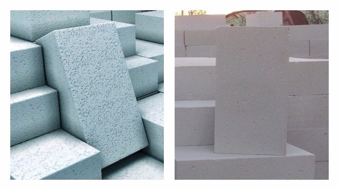 béton cellulaire et silicate de gaz
