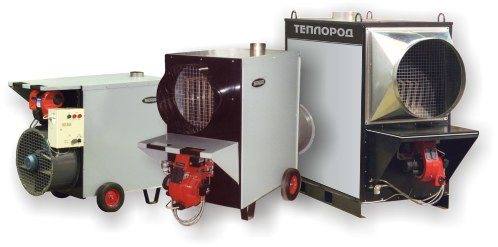 Aérothermes à gaz Teplorod NP-60A / 80A / 100A / 120A / 150A
