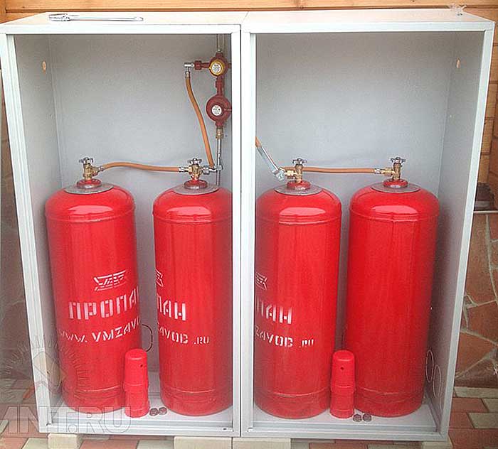 Chaudière au gaz propane