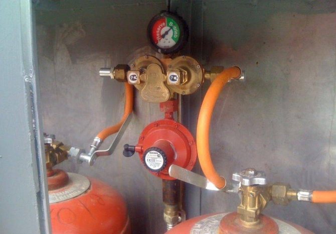 Chaudière au gaz propane