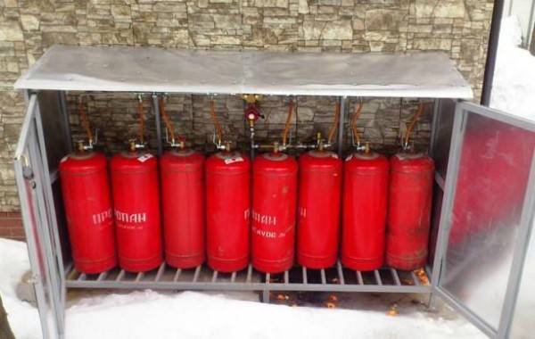 Chaudière au gaz propane
