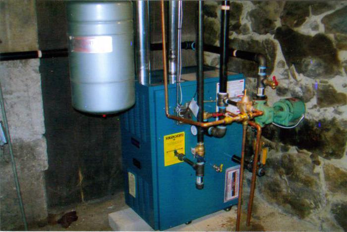 chaudière à gaz avec chaudière