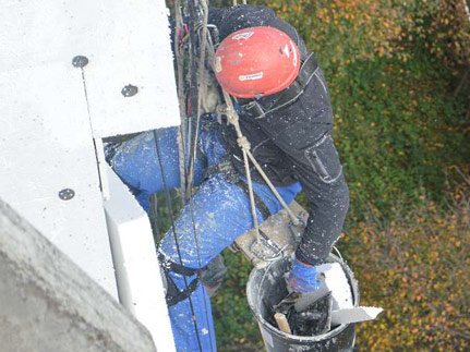 Sceller les coutures de balcon