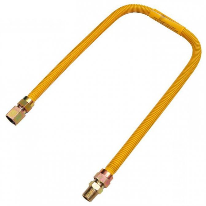 tuyau flexible en acier inoxydable