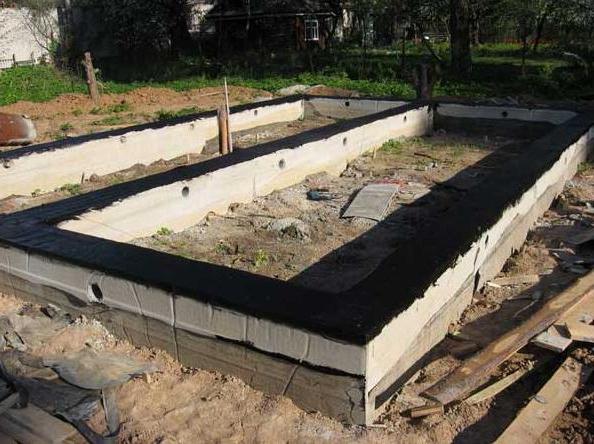Imperméabilisation et isolation à faire soi-même de la fondation