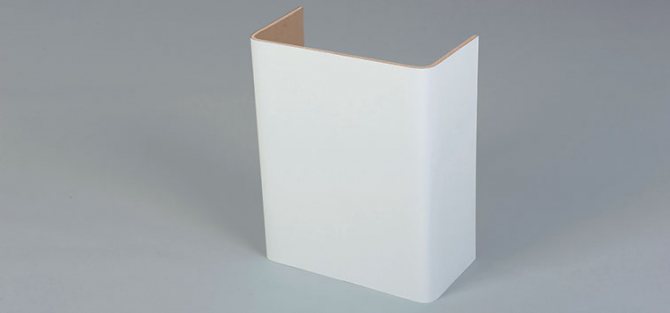 apparence de cloison sèche