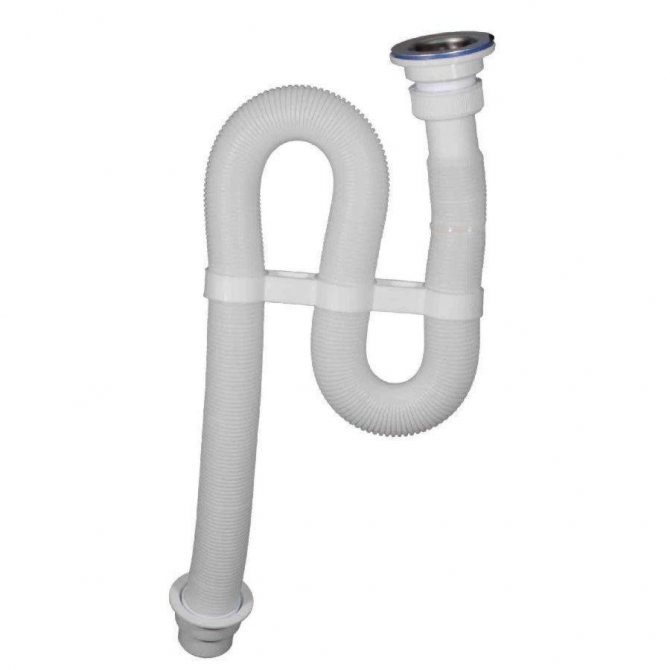 siphon ondulé