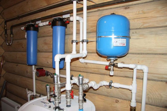 Eau chaude dans une maison privée - calcul et schéma