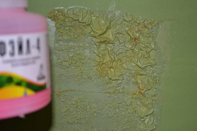 Décapant chimique pour peinture