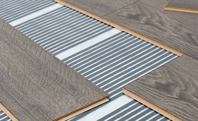 film infrarouge pour parquet