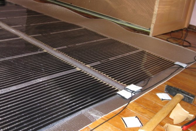 plancher infrarouge
