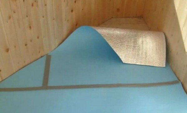 Chauffage au sol infrarouge sur le balcon sous le stratifié comme meilleur choix