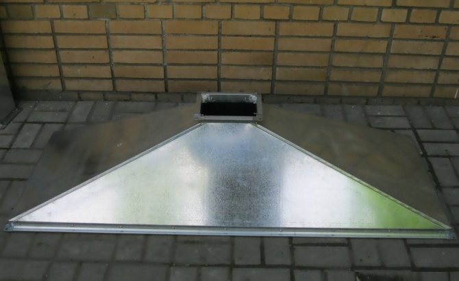 Hotte de fabrication