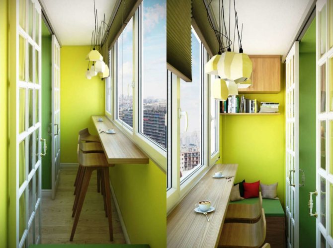 Cabinet, atelier, dressing - comment transformer le balcon de Khrouchtchev