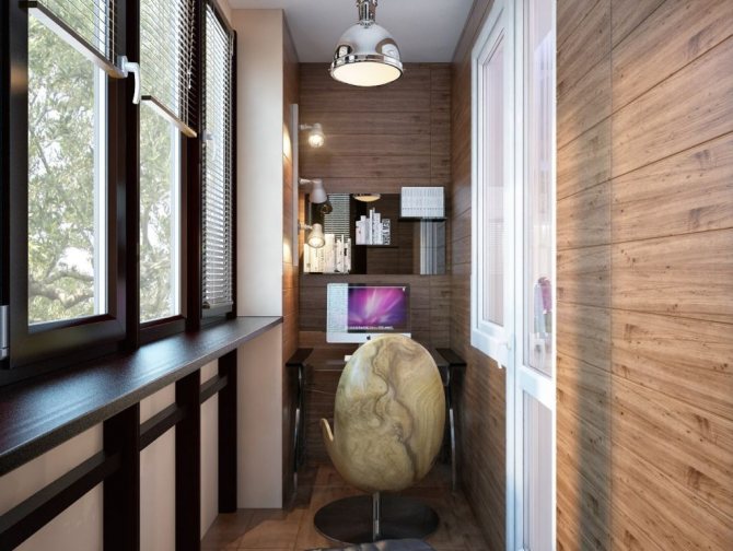 Cabinet, atelier, dressing - comment transformer le balcon de Khrouchtchev