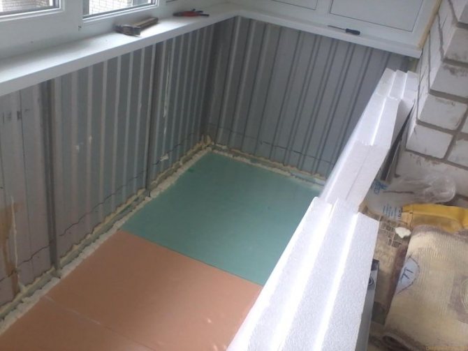 Comment isoler de manière fiable une loggia sans chauffage