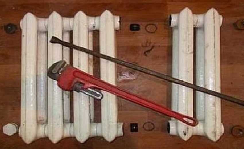 Comment démonter et assembler un radiateur de chauffage en fonte