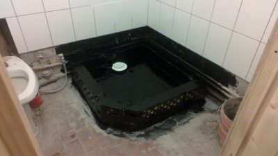 Comment imperméabiliser une douche sans palette?