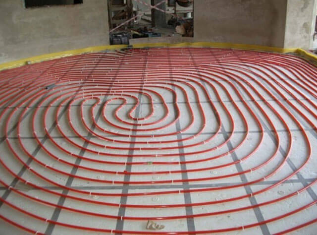 comment faire un plancher chaud dans un garage