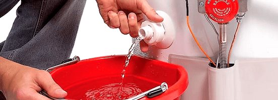 Comment vidanger l'eau d'une chaudière