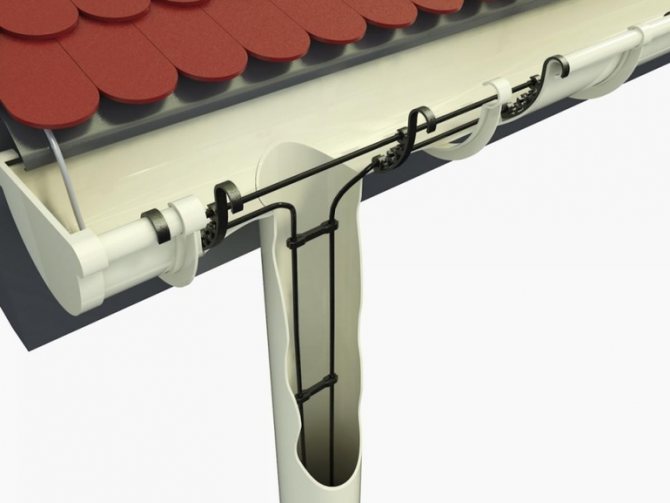 Comment installer un câble dans une gouttière